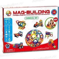 Магнитный конструктор Mag Building 138 деталей