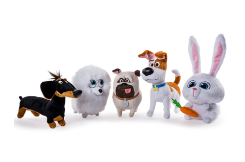 15 см Мягкая игрушка Мопс Мел из мультфильма Тайная жизнь домашних животных фото 4