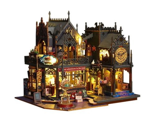 ES012 Музыкальный румбокс Конструктор деревянный Гарри Поттер фото 3