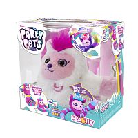 302626 Музыкальный Ленивец Party Pets белый (кувыркается, повторяет звуки)