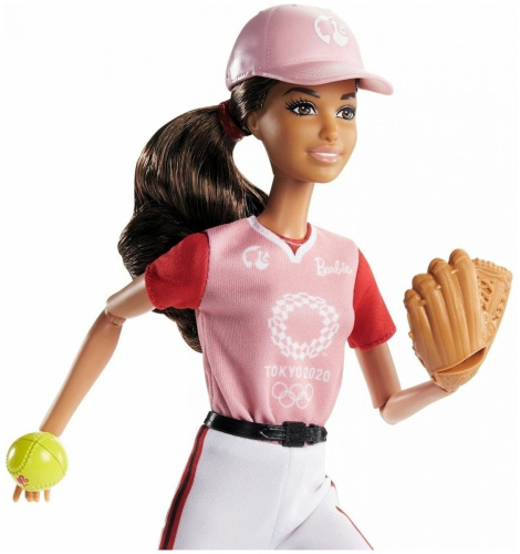 Кукла Barbie Олимпийская спортсменка GJL73-3 Софтбол фото 4