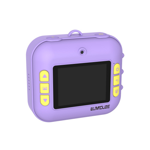 Фотоаппарат моментальной печати  LUMICAM PRINTY DK04 PURPLE DINO фото 4