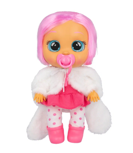 (белая зайка) Кукла Кони IMC Toys Cry Babies Dressy Coney Плачущий младенец 40883 фото 4