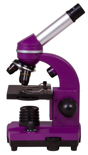 Микроскоп Bresser Junior Biolux SEL 40–1600x, фиолетовый фото 10