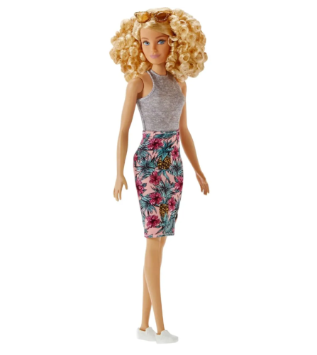 Кукла Barbie Игра с модой Fashionistas Ананасовый Поп FJF35 Барби фото 3