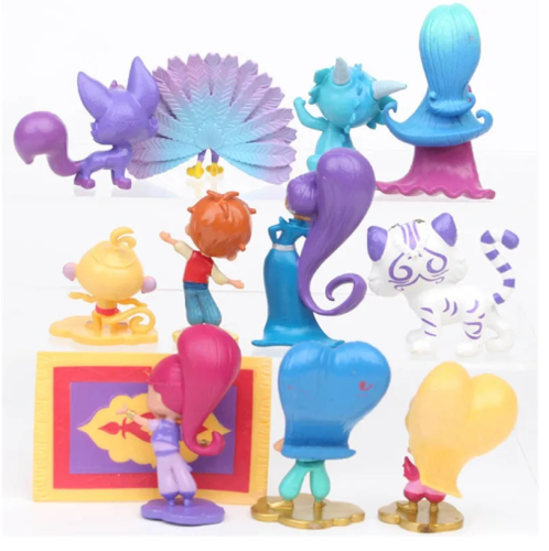 (Шиммер и Шайн) Набор фигурок из 12 шт Shimmer and Shine (4-7 см) фото 2